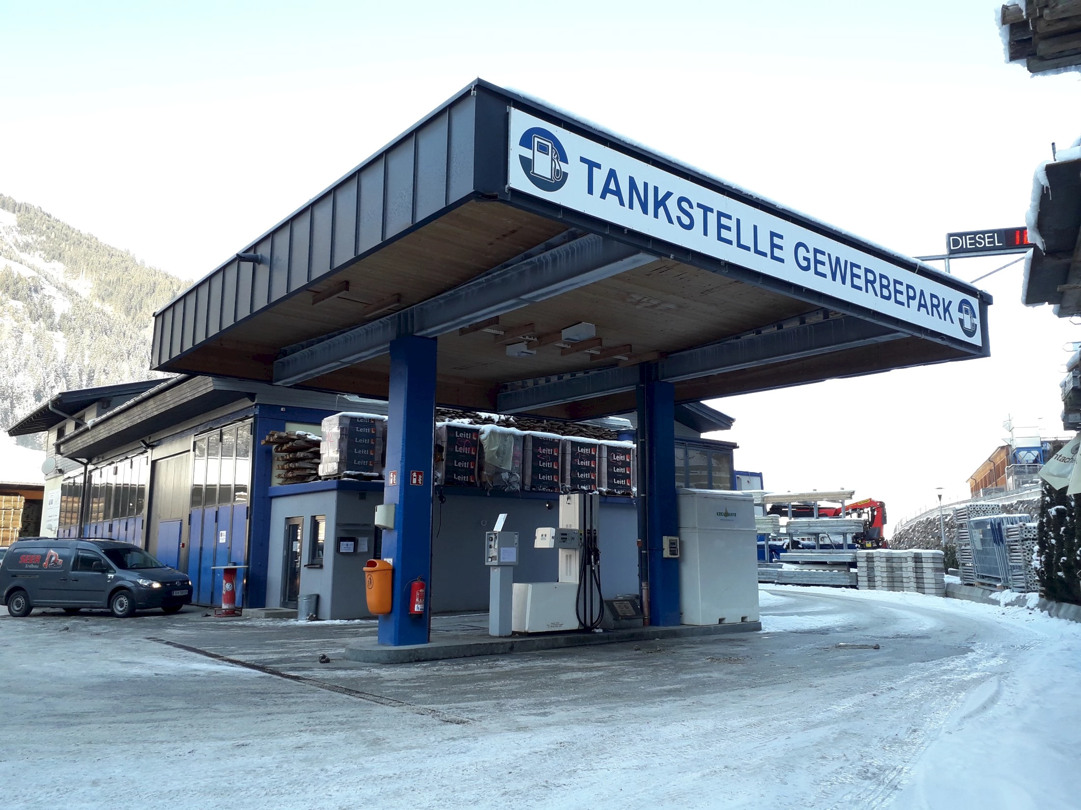 Tankstelle Großarl A&S-BAU